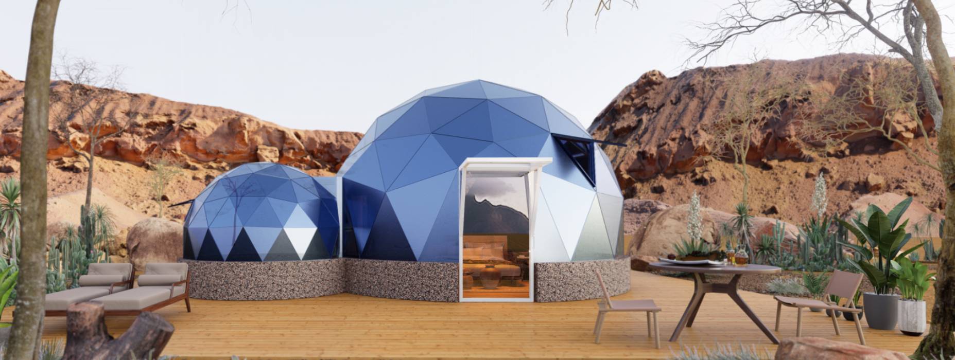 翁牛特旗球形智能光伏玻璃星空房